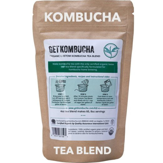 Certified Organic Kombucha Tea Blend